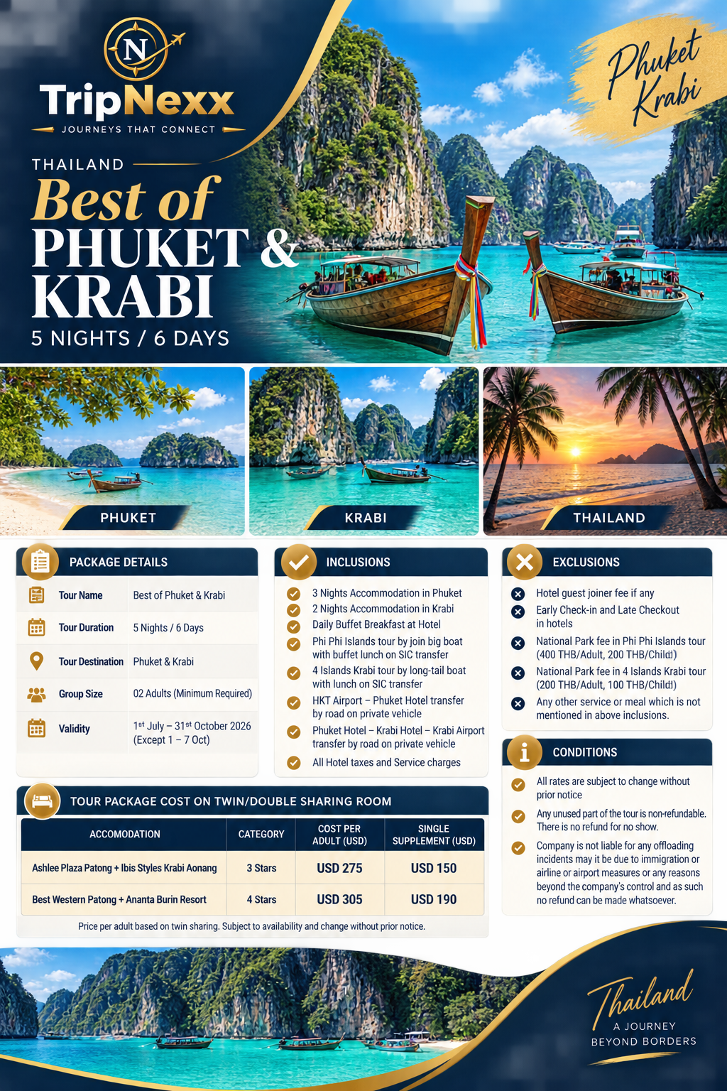 Travel Experiences 13 TripNexx Best of Phuket and Krabi opening special