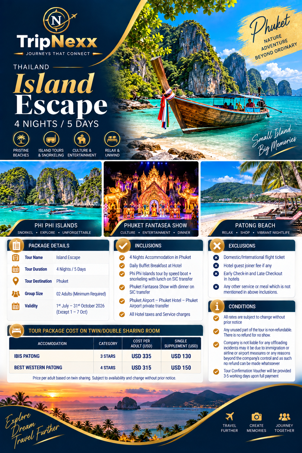 Travel Experiences 11 TripNexx Phuket Island Escape opening special